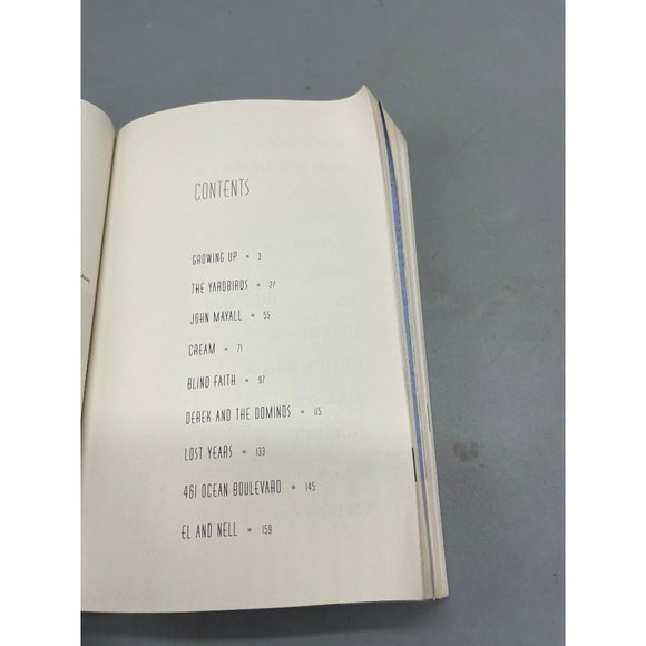 Clapton the autobography paperback book 2007 E.C. music limited published READ - Picture 5 of 6